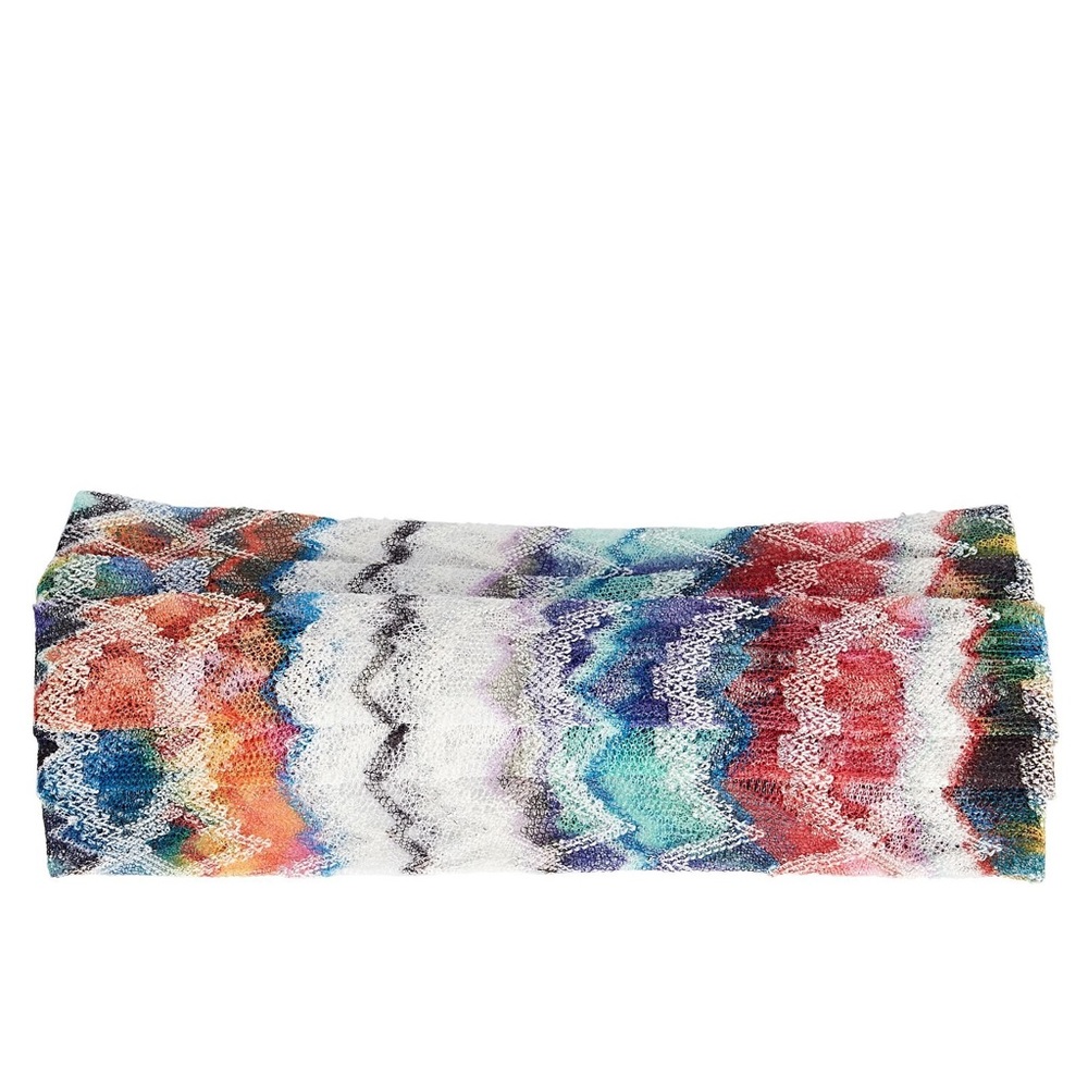 MISSONI MARE Knotted Knit Chevron Headband